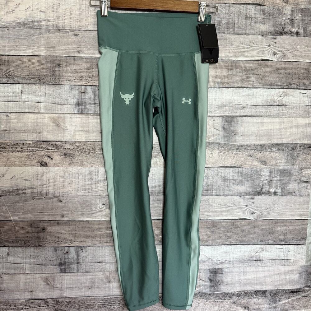 Under Armour Project Rock Compression Leggings Women's Activewear XS NWT